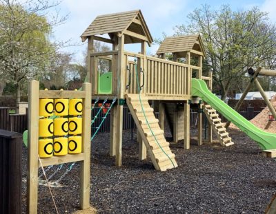 Childrens Play Area - Lincoln Farm Park, Standlake, Oxfordshire, UK